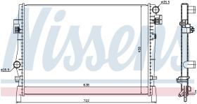 Nissens 61027 - RADIADOR DODGE JOURNEY(07-)2.4 I 16