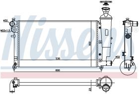  61276 - RADIADOR PEUGEOT 106 (1) (96-) 1.4