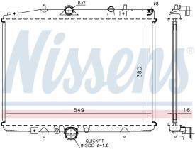 Nissens 61291A - RADIADOR CITROEN C5(DC.DE)(00-)1.8