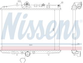Nissens 61294A - RADIADOR CITROEN C5(DC.DE)(00-)2.0