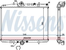 Nissens 61295A - RADIADOR CITROEN C5(DC.DE)(00-)2.2