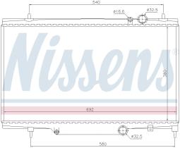  61297 - RADIADOR CITROEN C5(DC.DE)(00-)3.0