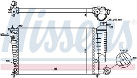  61316A - RADIADOR CITROEN XSARA(N0.N1.N2)(97