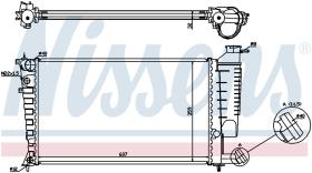  63512A - RADIADOR CITROEN ZX(N2)(91-)2.0 I