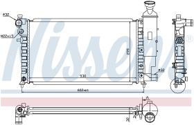  61347 - RADIADOR PEUGEOT 106(1)(96-)1.6 I