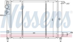 Nissens 61397 - RADIADOR CITROEN AX(ZA)(86-)1.5 D