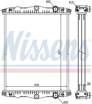 Nissens 614430 - RADIADOR GINAF X-SERIES(05-)2220