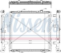 Nissens 61449 - RADIADOR DAF XF(12-)410