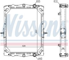 Nissens 61452 - RADIADOR DAF LF 55(01-)160