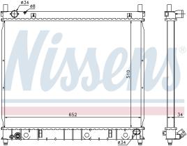  61642 - RADIADOR DAEWOO REXTON(GAB)(02-)2.9