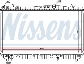 Nissens 61664 - RADIADOR CHEVROLET TACUMA(00-)2.0 I