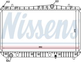 Nissens 61664 - RADIADOR CHEVROLET TACUMA(00-)2.0 I