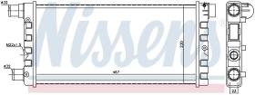 Nissens 61814 - RADIADOR FIAT CINQUECENTO(170)(91-)