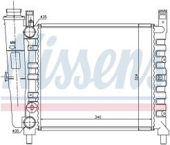 Nissens 61929 - RADIADOR FIAT UNO(146)(83-)45-1.0