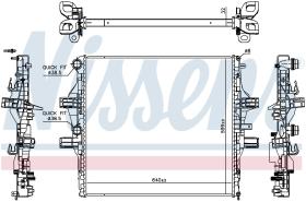 Nissens 61989 - RADIADOR IVECO DAILY VI(14-)35C.S 2