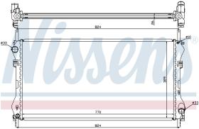 Nissens 62046A - RADIADOR FORD TRANSIT(FY)(00-)2.0 D