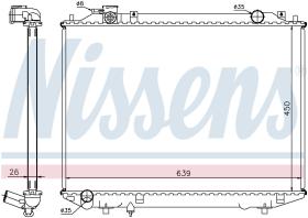 Nissens 62246A - RADIADOR MAZDA B-SERIES(UF)(84-)250