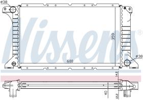 Nissens 62249A - FORD TRANSIT 2,5 TD