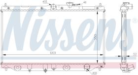  62282A - RADIADOR HONDA ACCORD  IV(CB.CC)(90