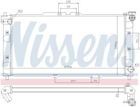 Nissens 62382A - RADIADOR MAZDA 323F(BA)(94-)1.8 I 1