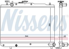  62412 - RADIADOR MAZDA 121 II(DB)(90-)1.1