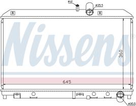 Nissens 62458 - RADIADOR MAZDA RX-8 I(SE3P)(03-)1.3