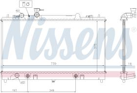 Nissens 62465A - RADIADOR MAZDA 6(GG.GY)(02-)2.3 I 1