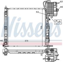Nissens 62559A - RADIADOR MERCEDES V-CLASS I W 638(9