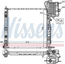 Nissens 62561A - RADIADOR MERCEDES V-CLASS I W 638(9