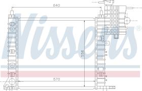 Nissens 62574 - MERCEDES VITO 2,0-2,3 AUT99-03