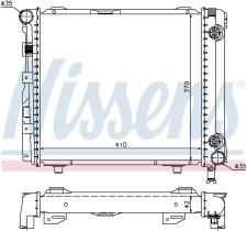  62650 - RADIADOR MERCEDES E-CLASS W 124(84-