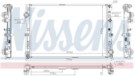 Nissens 627029 - RADIADOR MERCEDES C-CLASS W 205 (14