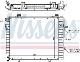 Nissens 62712A - RADIADOR MERCEDES C-CLASS W 202(93-
