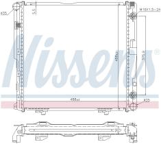 Nissens 62751A - RADIADOR MERCEDES E-CLASS W 124(84-