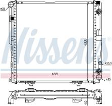 Nissens 62763A - RADIADOR MERCEDES E-CLASS W 124(84-