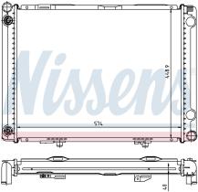  62766A - RADIADOR MERCEDES C-CLASS W 201(82-