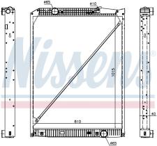 Nissens 62791A - RADIADOR MERCEDES ACTROS MP2/MP3(02