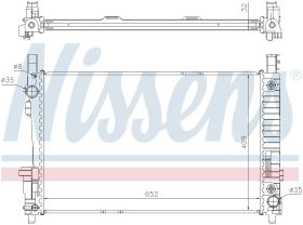 Nissens 62799A - RADIADOR MERCEDES B-CLASS W 245(05-