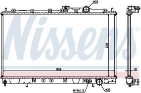 Nissens 62839 - RADIADOR MITSUBISHI GALANT V(E50)(9