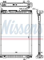 Nissens 628763 - RADIADOR MAN TG-M(05-)