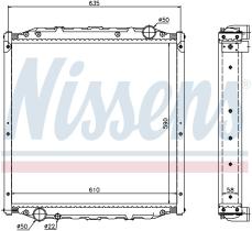 Nissens 62877A - RADIADOR MAN L 2000 (93-)