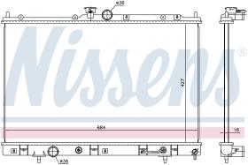  628976 - RADIADOR MITSUBISHI OUTLANDER(CU2.5