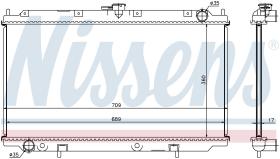 Nissens 62927A - RADIADOR NISSAN PRIMERA(P11.W11)(96