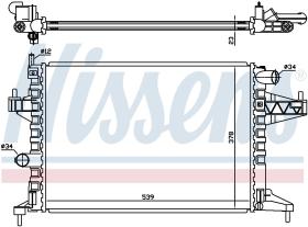 Nissens 63008 - RADIADOR CHEVROLET SAIL(08-)1.6 I