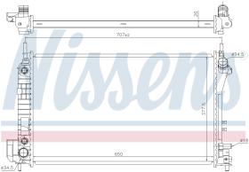 Nissens 630703 - RADIADOR CADILLAC BLS(04-)2.8 I TUR