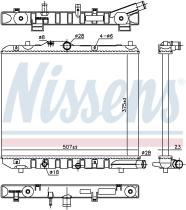 Nissens 630708 - RADIADOR SUZUKI SPLASH(08-)1.3 CDTI
