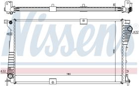 Nissens 630709 - RADIADOR VAUXHALL VIVARO A(01-)2.5