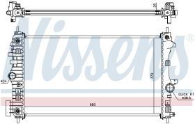 Nissens 630717 - RADIADOR SAAB 9-5(YS3G)(10-)2.0 TID