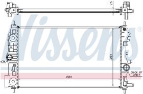  630722 - RADIADOR CHEVROLET CRUZE(J300,J305,