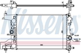 Nissens 630727 - RADIADOR BUICK EXCELLE II(09-)1.6 I